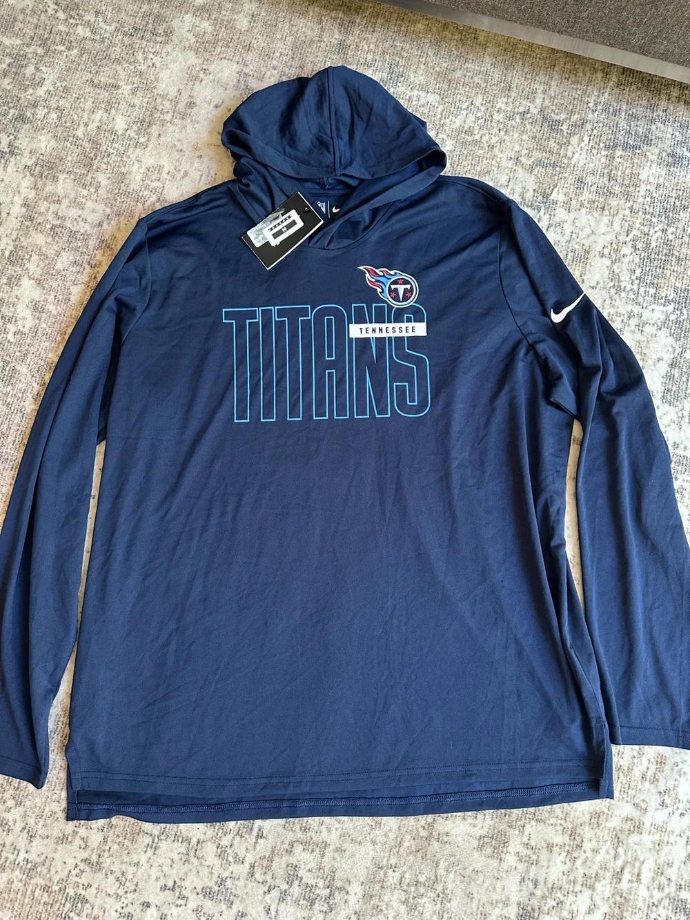 Nike Tennessee Titans Dri-FIT Hoodie XXL NWT NFL Performance Pullover